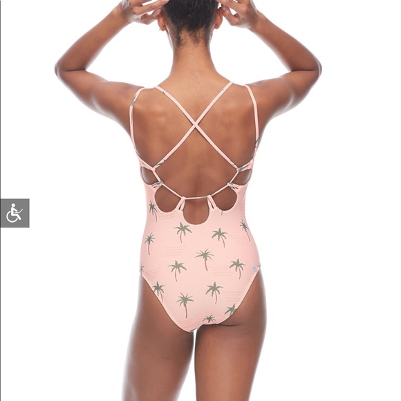 Rio pascal- one piece swimsuit - dusty pink - Picture 3 of 5